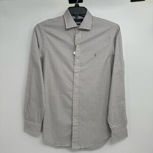 NWT Polo Ralph Lauren Classic Fit Button Down  Shirt Men’s S Plaid New $125
